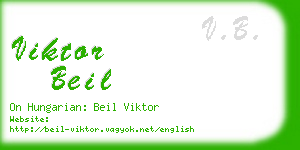 viktor beil business card